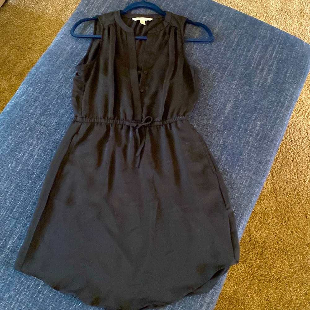 Black short dress